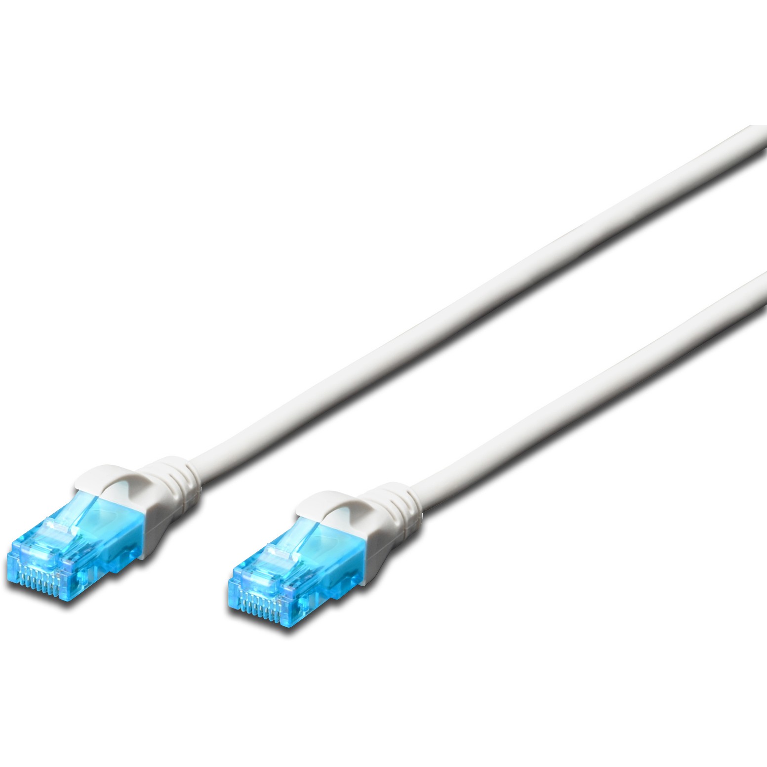 DIGITUS Patchkabel RJ45 U/UTP Cat5e 3.00m weiß Hebelschutz Polybeutel DIGITUS Patchkabel RJ45 U/UTP Cat5e 3.00m weiß Hebelschutz Polybeutel