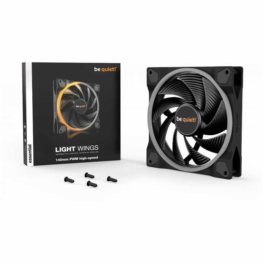 140mm be quiet! LIGHT WINGS 140mm PWM high-speed ARGB 140mm be quiet! LIGHT WINGS 140mm PWM high-speed ARGB