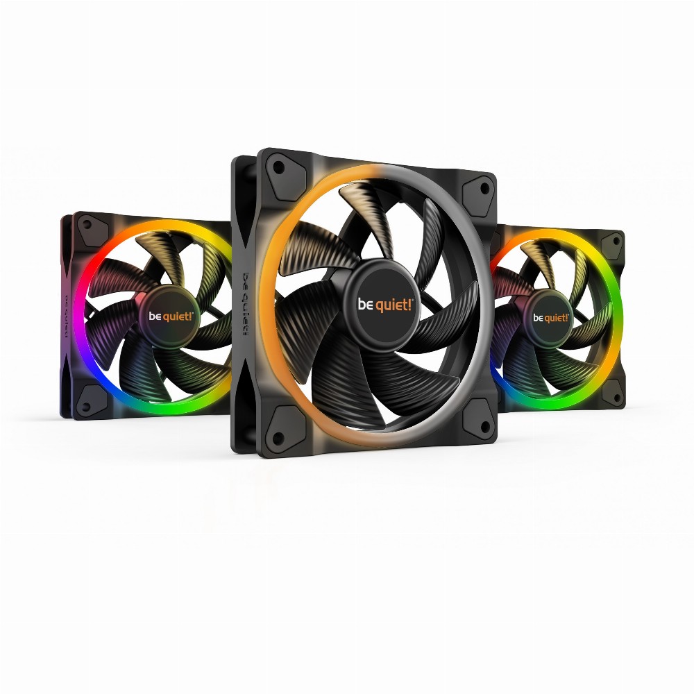 120mm be quiet! LIGHT WINGS 120mm PWM ARGB Triple-Pack 120mm be quiet! LIGHT WINGS 120mm PWM ARGB Triple-Pack
