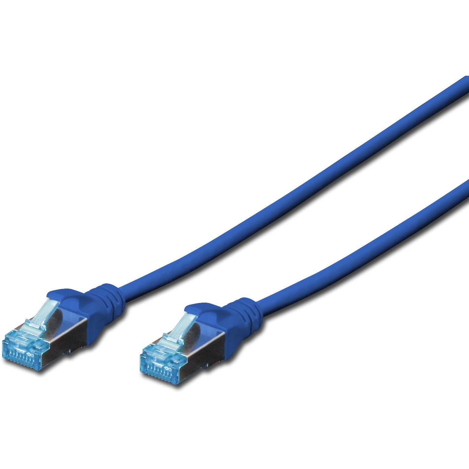 DIGITUS Patchkabel RJ45 SF/UTP Cat5e 1.00m blau Hebelschutz Polybeutel DIGITUS Patchkabel RJ45 SF/UTP Cat5e 1.00m blau Hebelschutz Polybeutel
