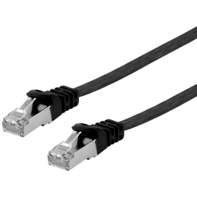 Equip Patchkabel Cat6A U/FTP 2xRJ45 5.00m sw Flach LSZH Polybeutel Equip Patchkabel Cat6A U/FTP 2xRJ45 5.00m sw Flach LSZH Polybeutel